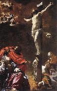  Simon  Vouet Crucifixion oil